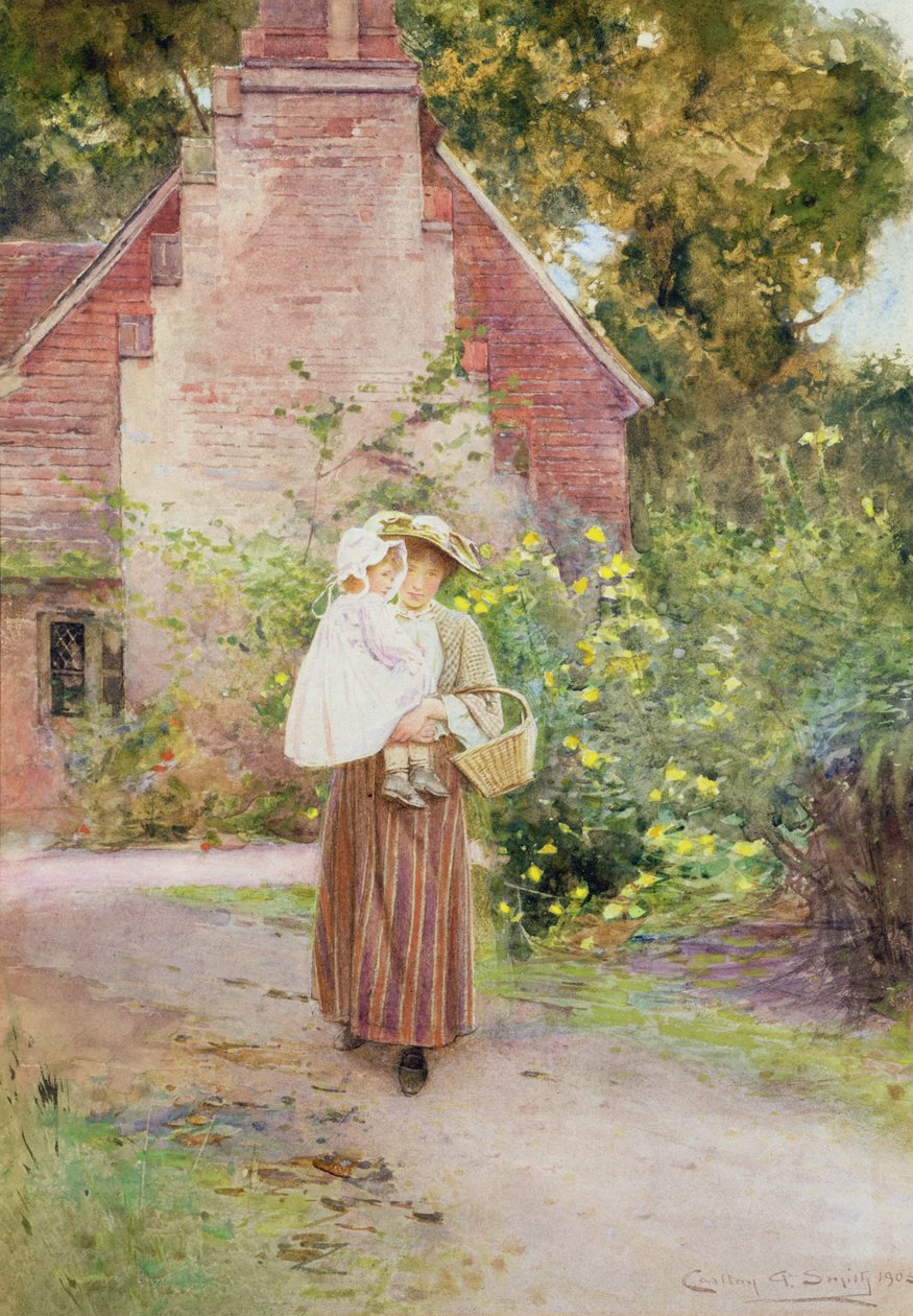 Idąc do wioski autorstwa Carlton Alfred Smith