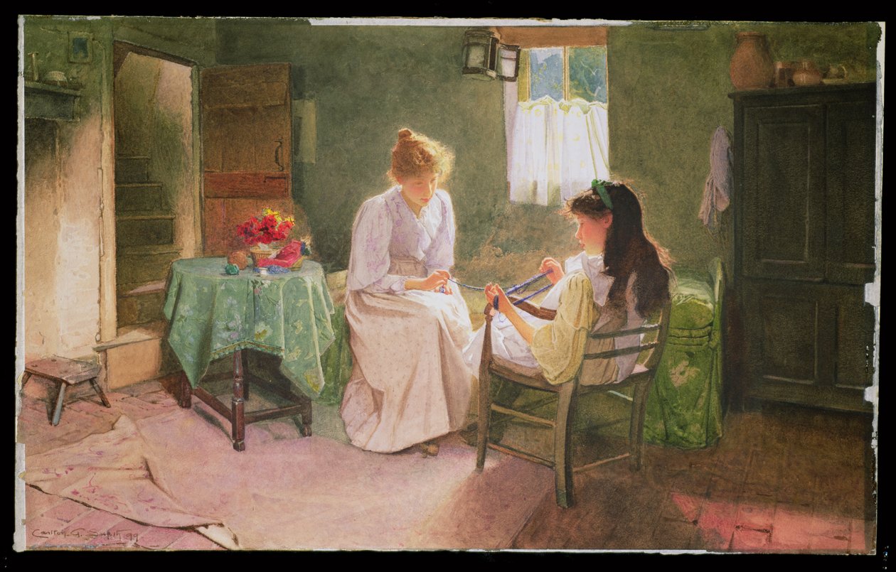 Ładne siostry autorstwa Carlton Alfred Smith