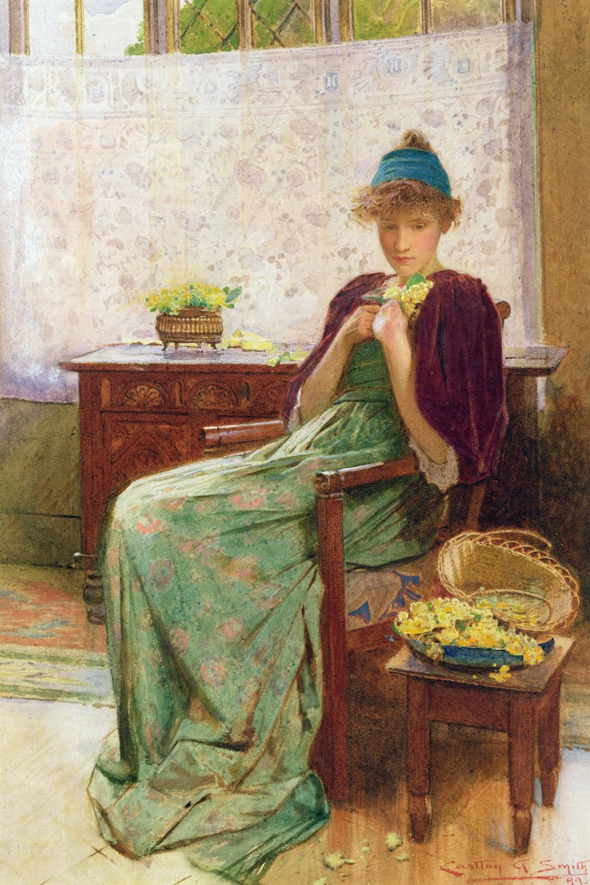Pierwiosnki autorstwa Carlton Alfred Smith