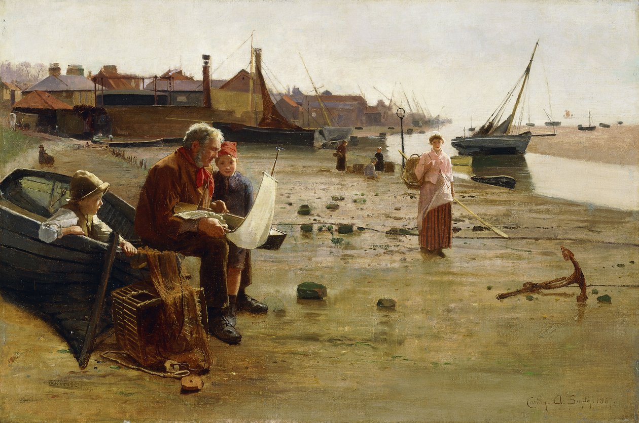 Opowieść rybaka autorstwa Carlton Alfred Smith