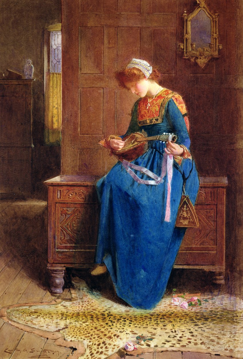 Mandolina autorstwa Carlton Alfred Smith