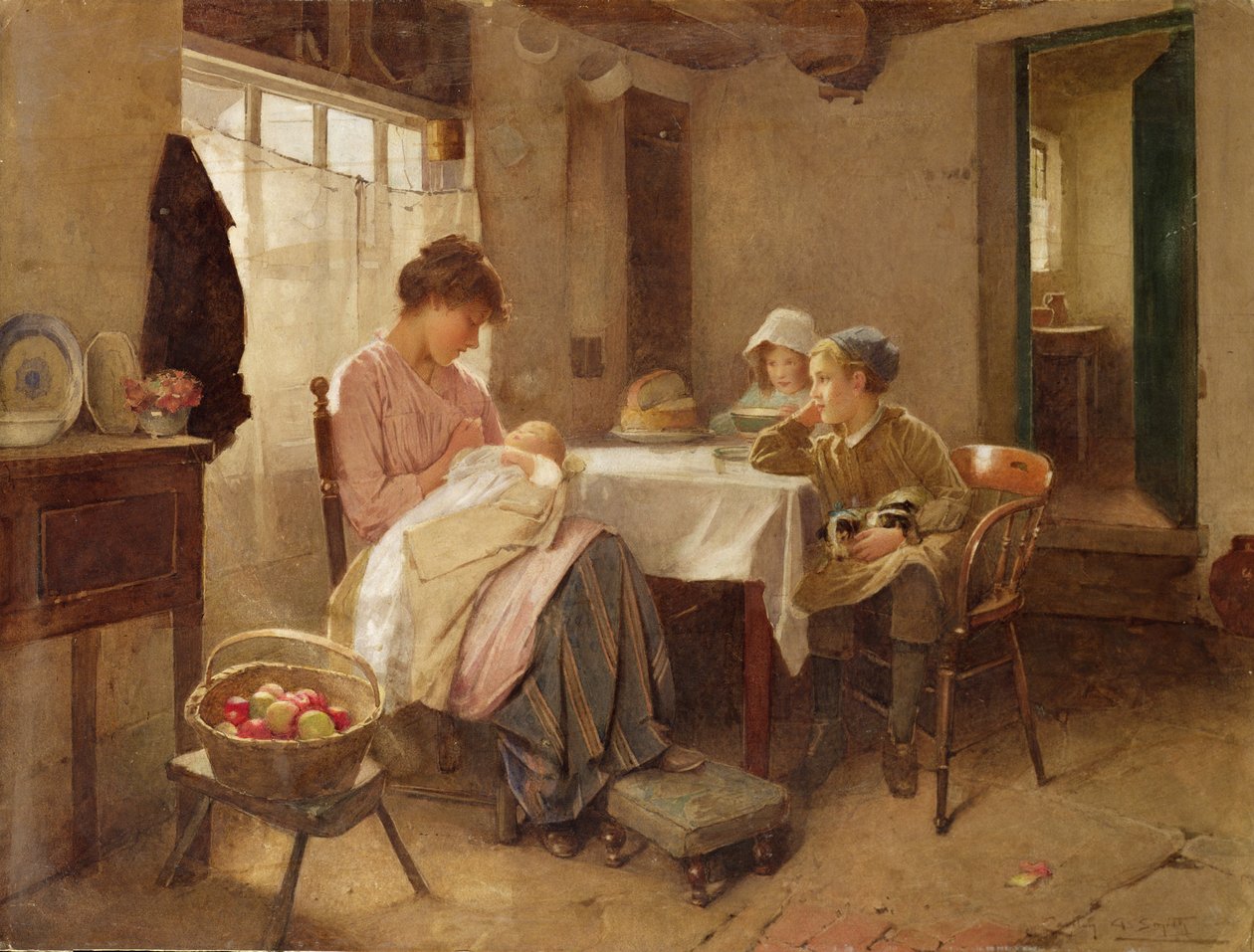 Nowości (olej na płótnie) autorstwa Carlton Alfred Smith