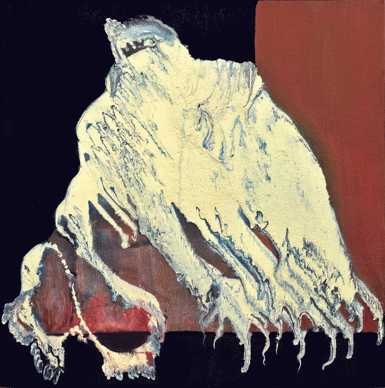 Ghost In Chains, 2011 (akryl na płótnie) autorstwa Carolyn Mary Kleefeld