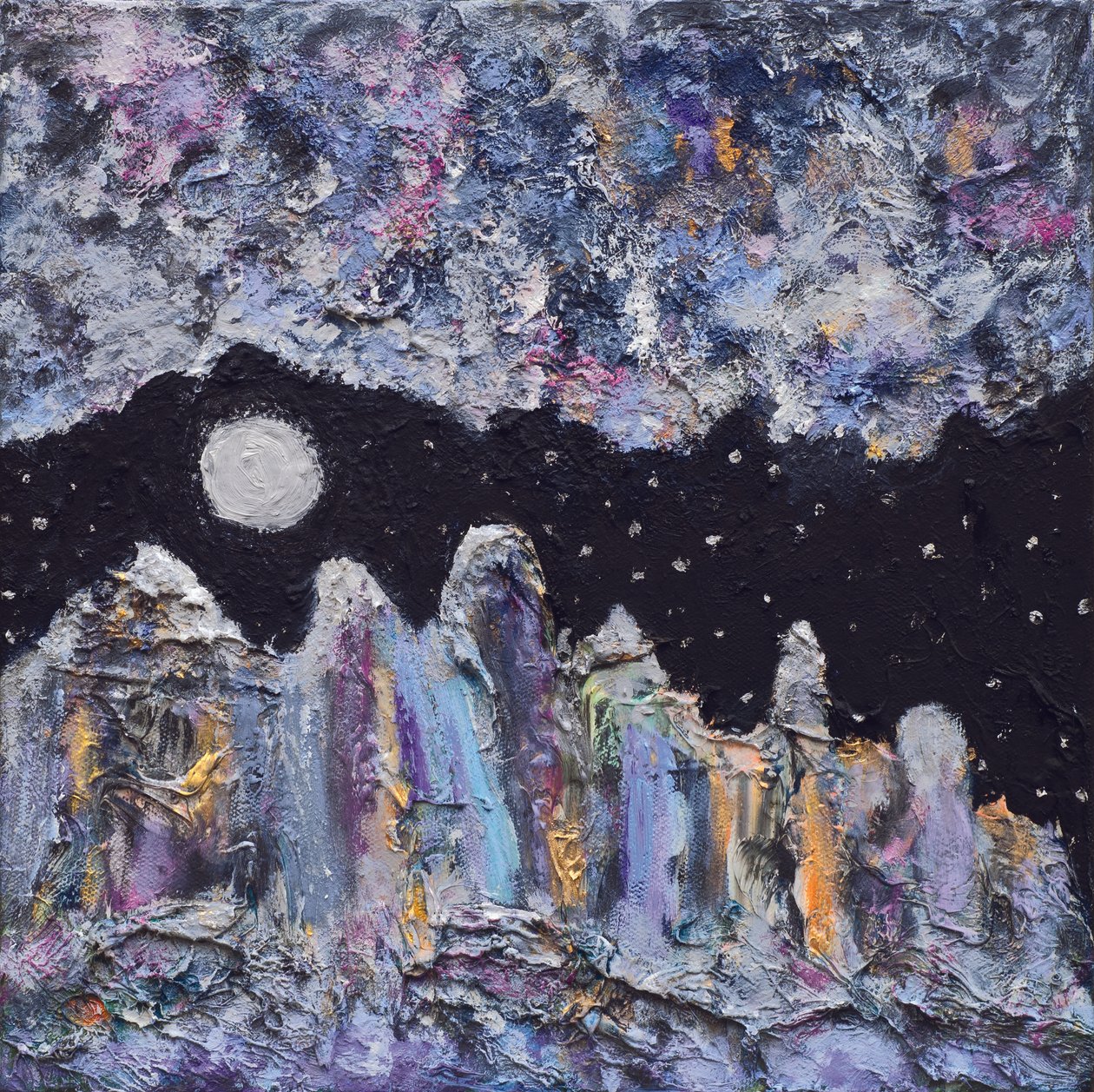 Ithaca Refound, 2011 (olej na płótnie) autorstwa Carolyn Mary Kleefeld
