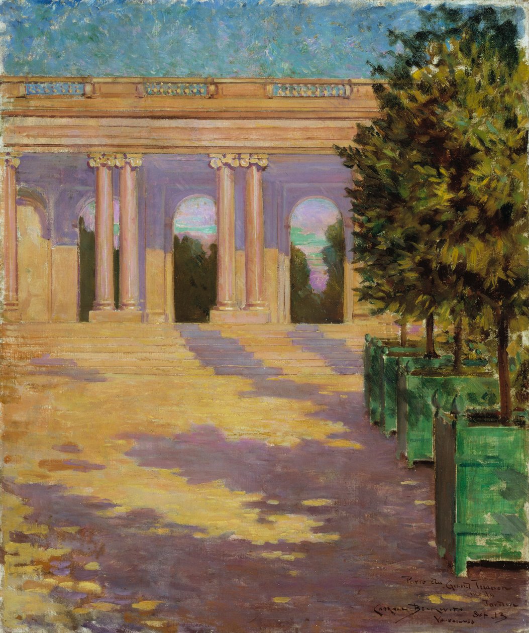 Arkada Wielkiego Trianon, Wersal, 1913. autorstwa Carroll Beckwith