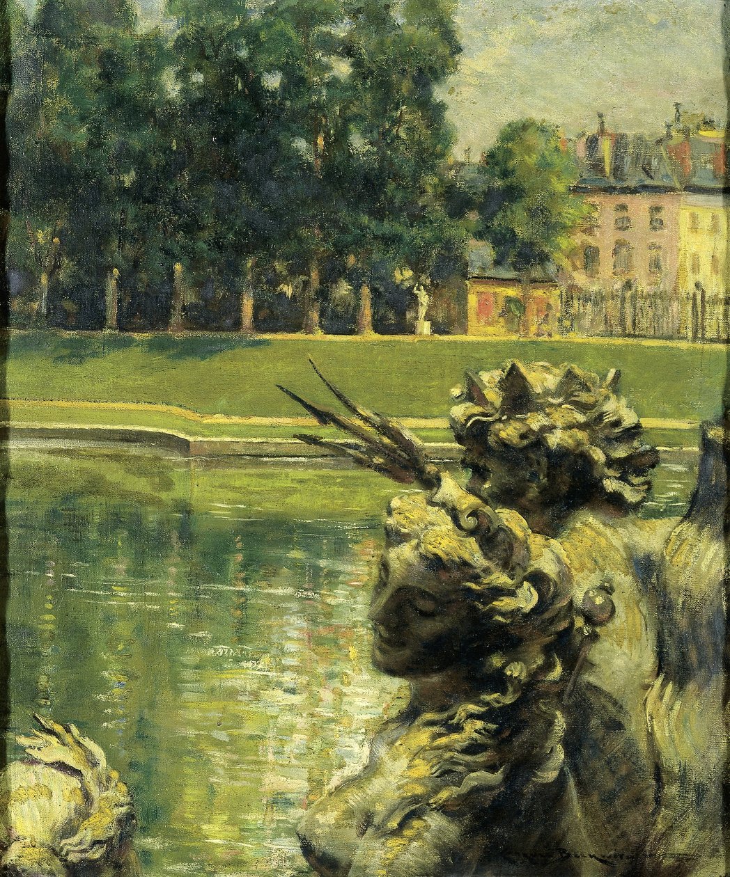 Bassin de Neptune, Wersal autorstwa Carroll Beckwith