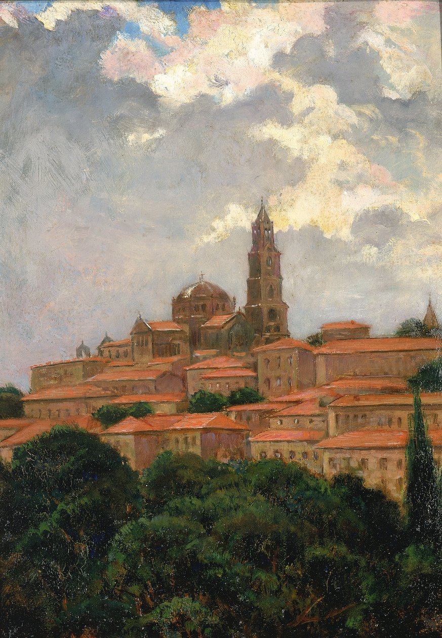 Katedra w le Puy, 1911. autorstwa Carroll Beckwith