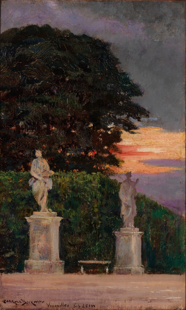 Narożnik tarasu, Wersal autorstwa Carroll Beckwith
