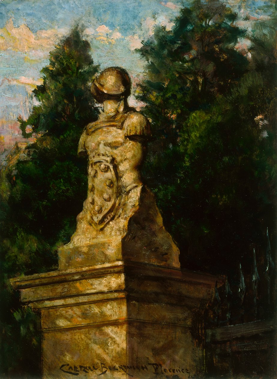 Słup bramy Modigliani, 1910. autorstwa Carroll Beckwith