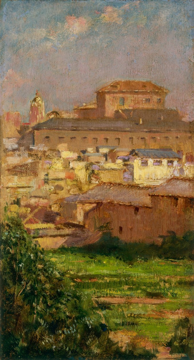 Palazzo Barberini, Rzym autorstwa Carroll Beckwith