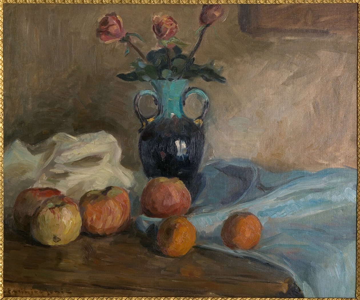 Martwa natura ok. 1920 (olej na płótnie naklejony na karton) autorstwa Casimiro Jodi