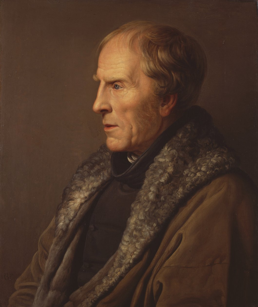 Portret malarza Caspara Davida Friedricha autorstwa Caspar David Friedrich