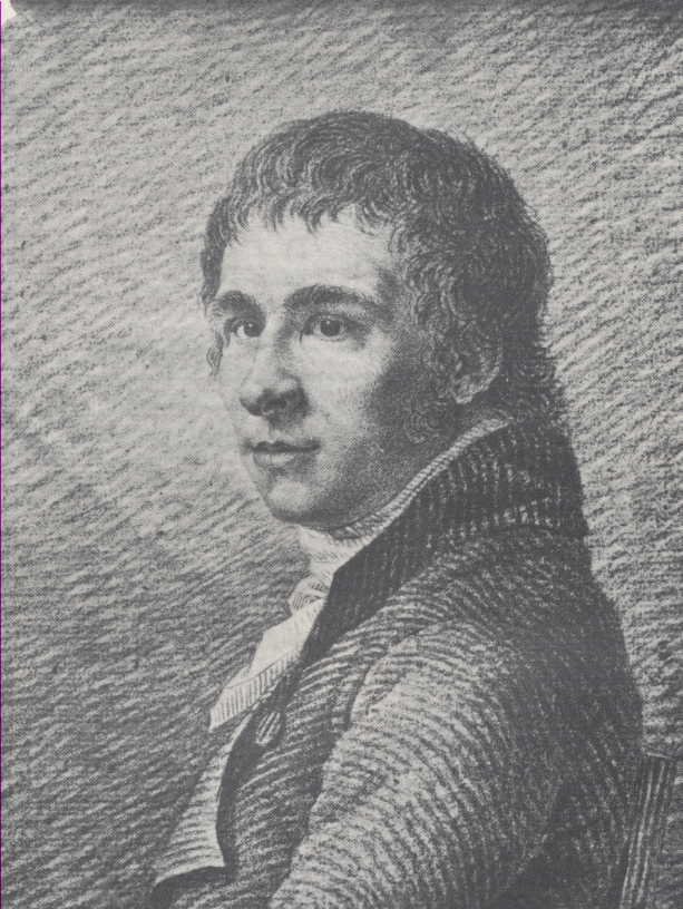 Portret Christiana Friedricha autorstwa Caspar David Friedrich