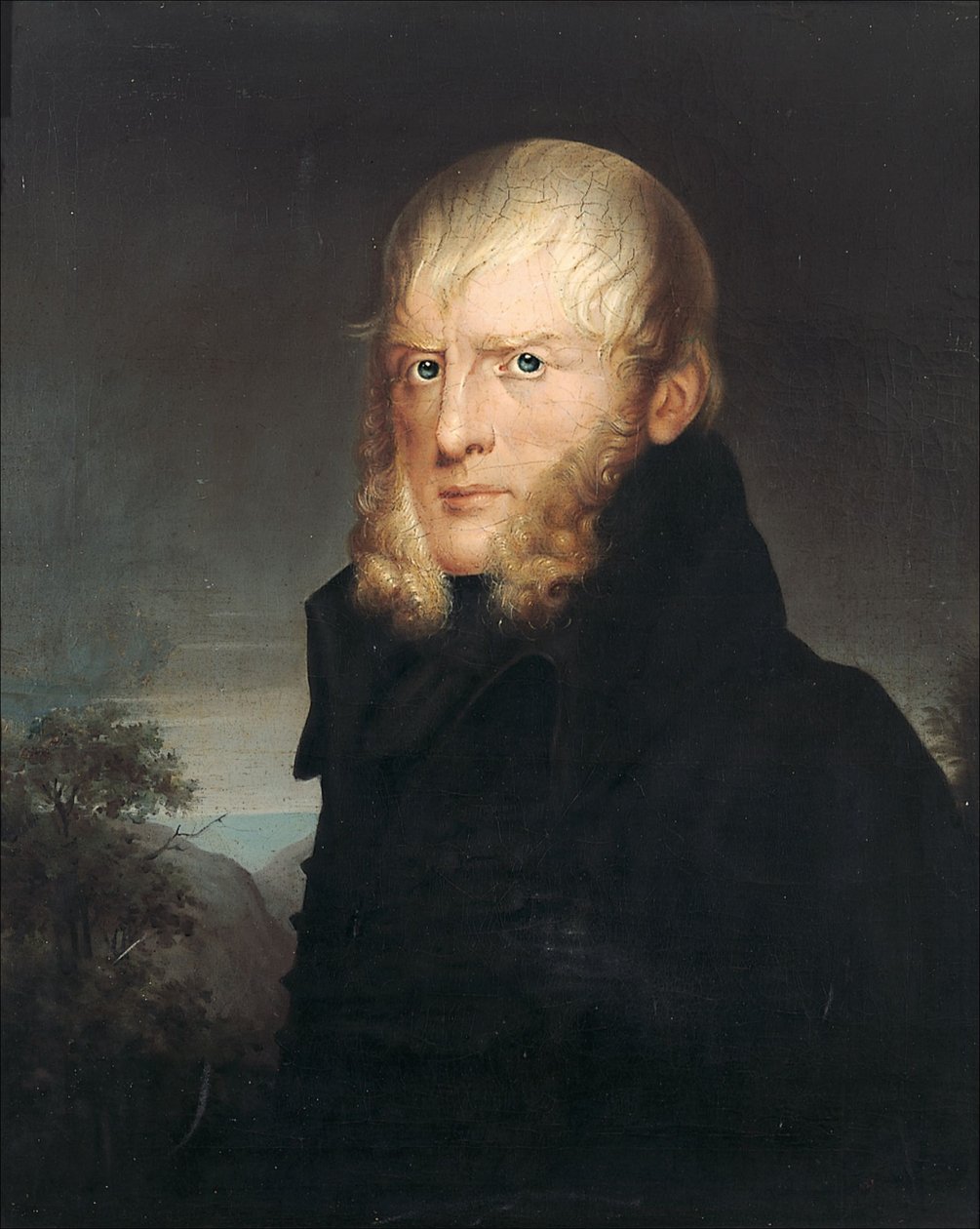 Portret Caspara Davida Friedricha autorstwa Caspar David Friedrich
