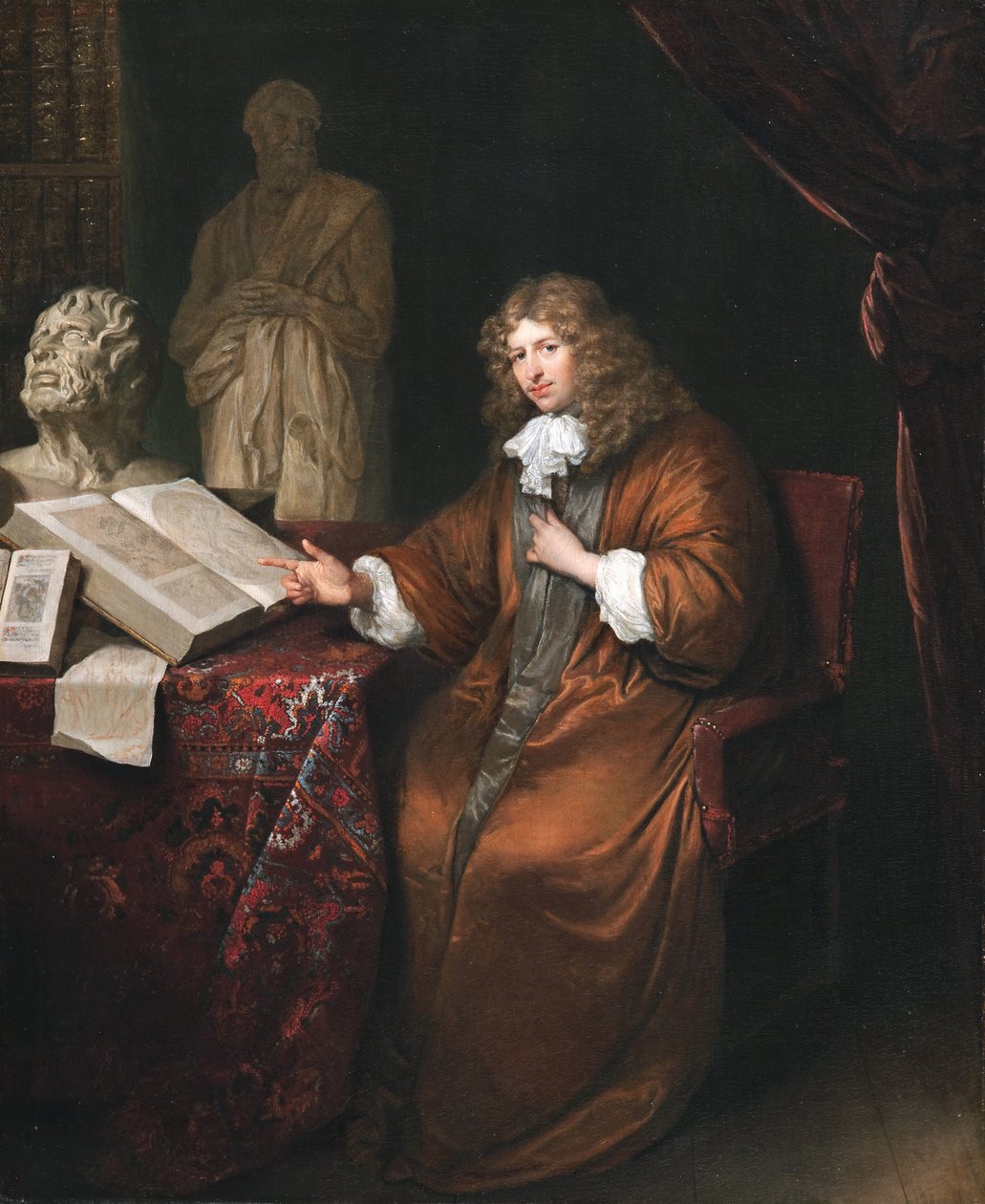 Portret Abrahama van Lennepa autorstwa Caspar Netscher