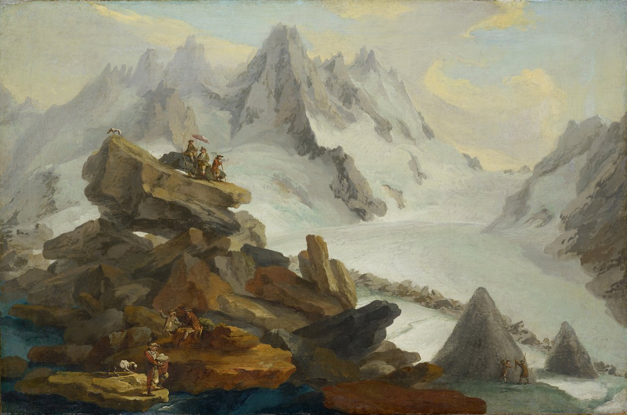 Góry w Lauteraar, 1776 autorstwa Caspar Wolf