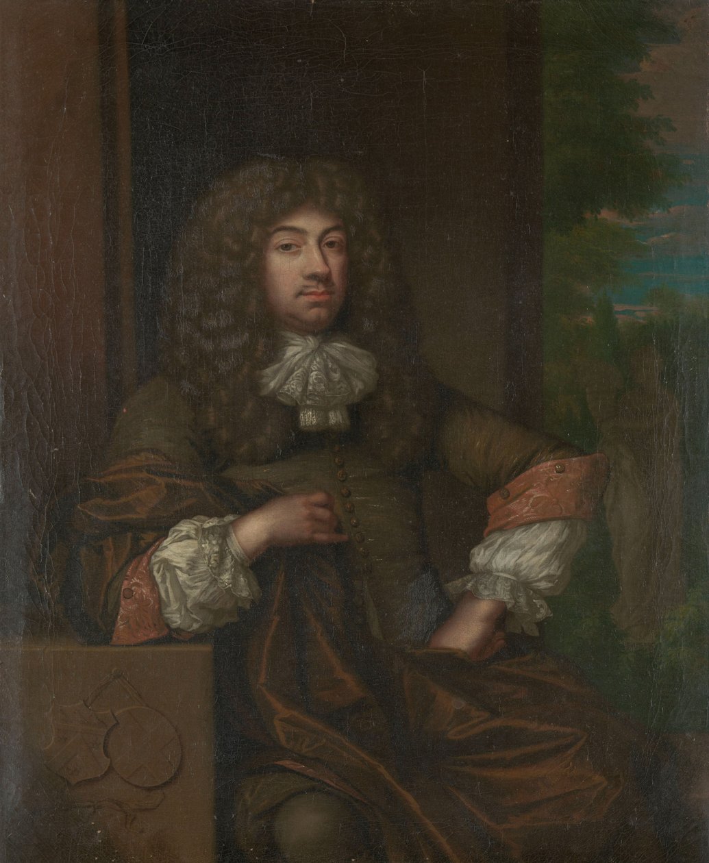 Portret Jana Boudaena Courtena autorstwa Caspar (after) Netscher