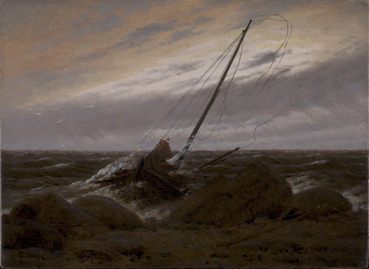 Po burzy autorstwa Caspar David Friedrich