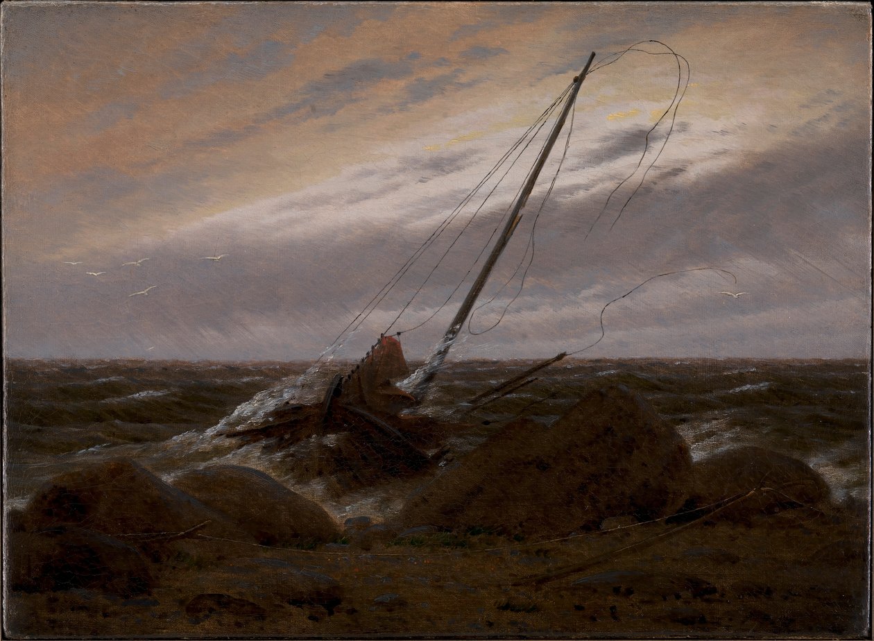 Po burzy, 1817. autorstwa Caspar David Friedrich