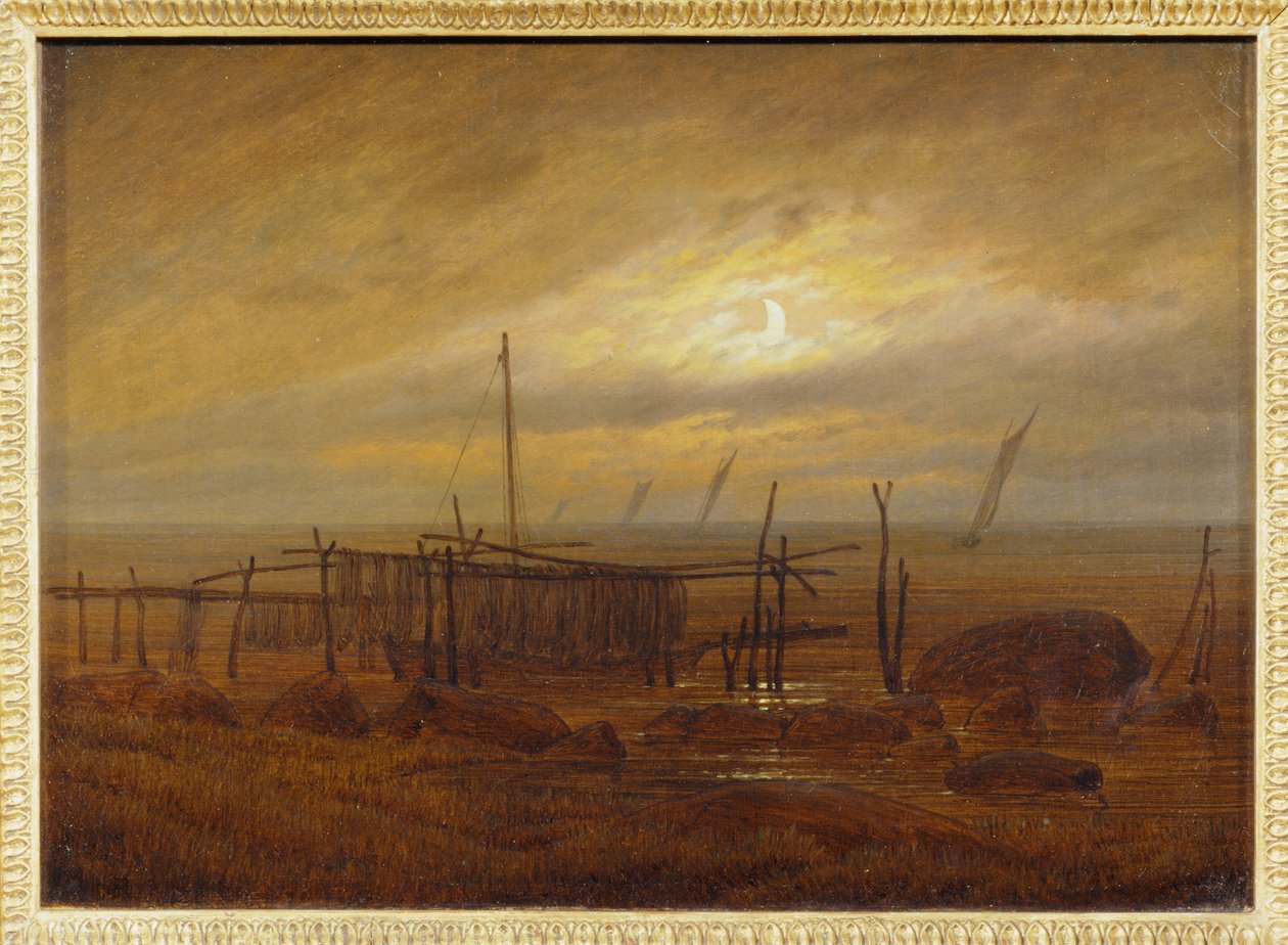 Am Meeresstrand - Au bord de la mer ... autorstwa Caspar David Friedrich