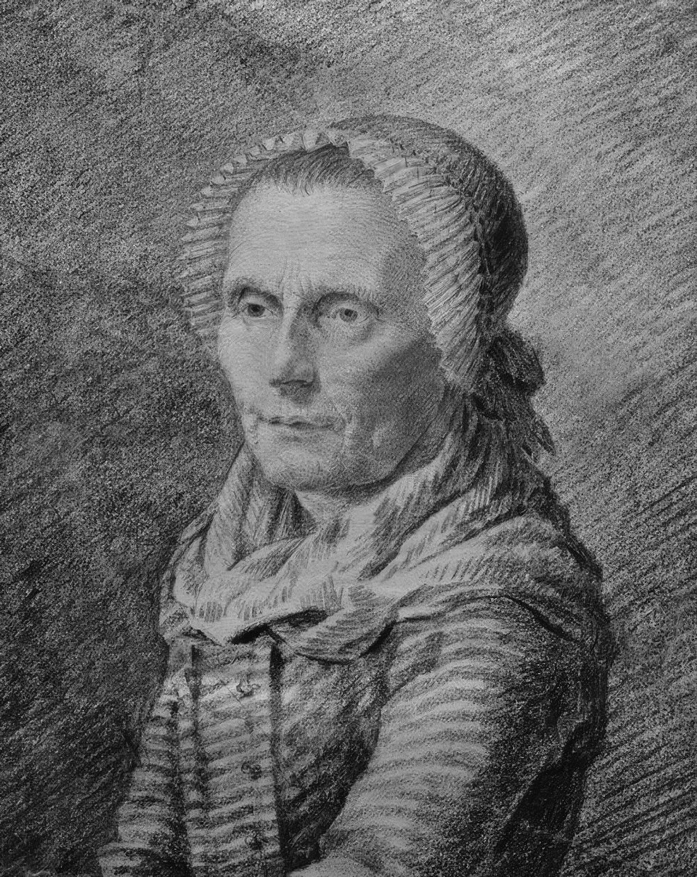 Portret matki Heiden autorstwa Caspar David Friedrich