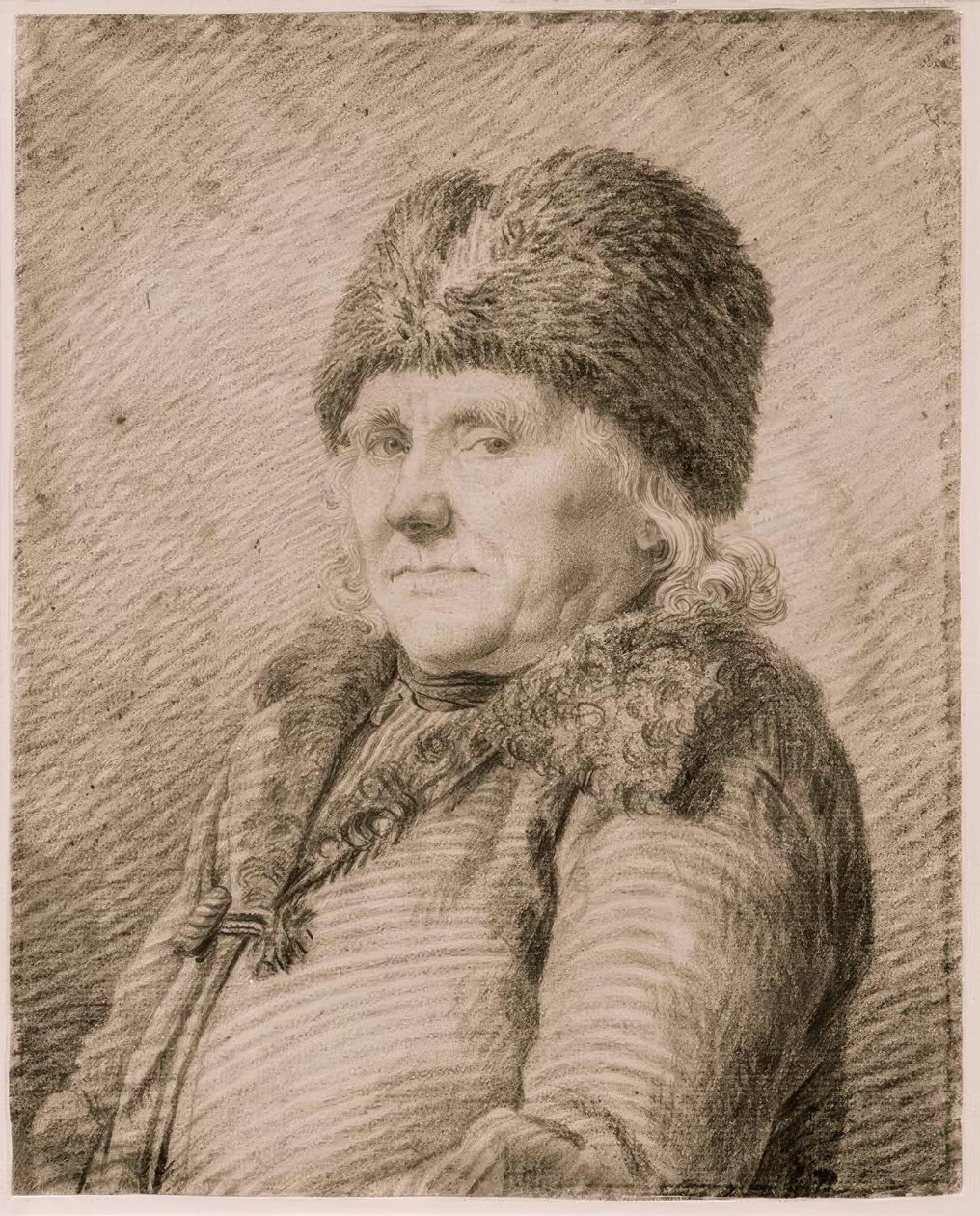 Portret ojca Adolpha Gottlieba Friedricha autorstwa Caspar David Friedrich