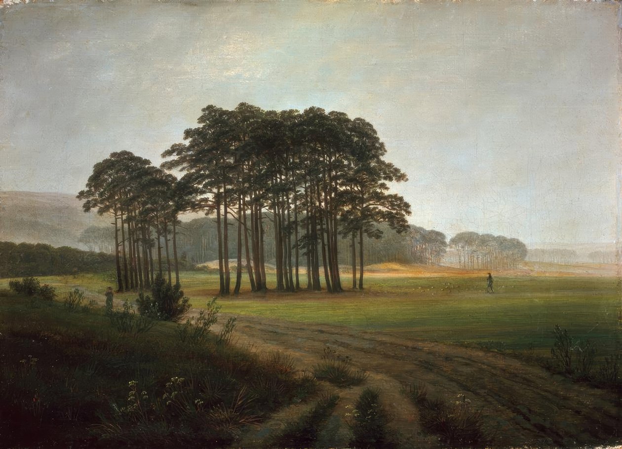 południe autorstwa Caspar David Friedrich