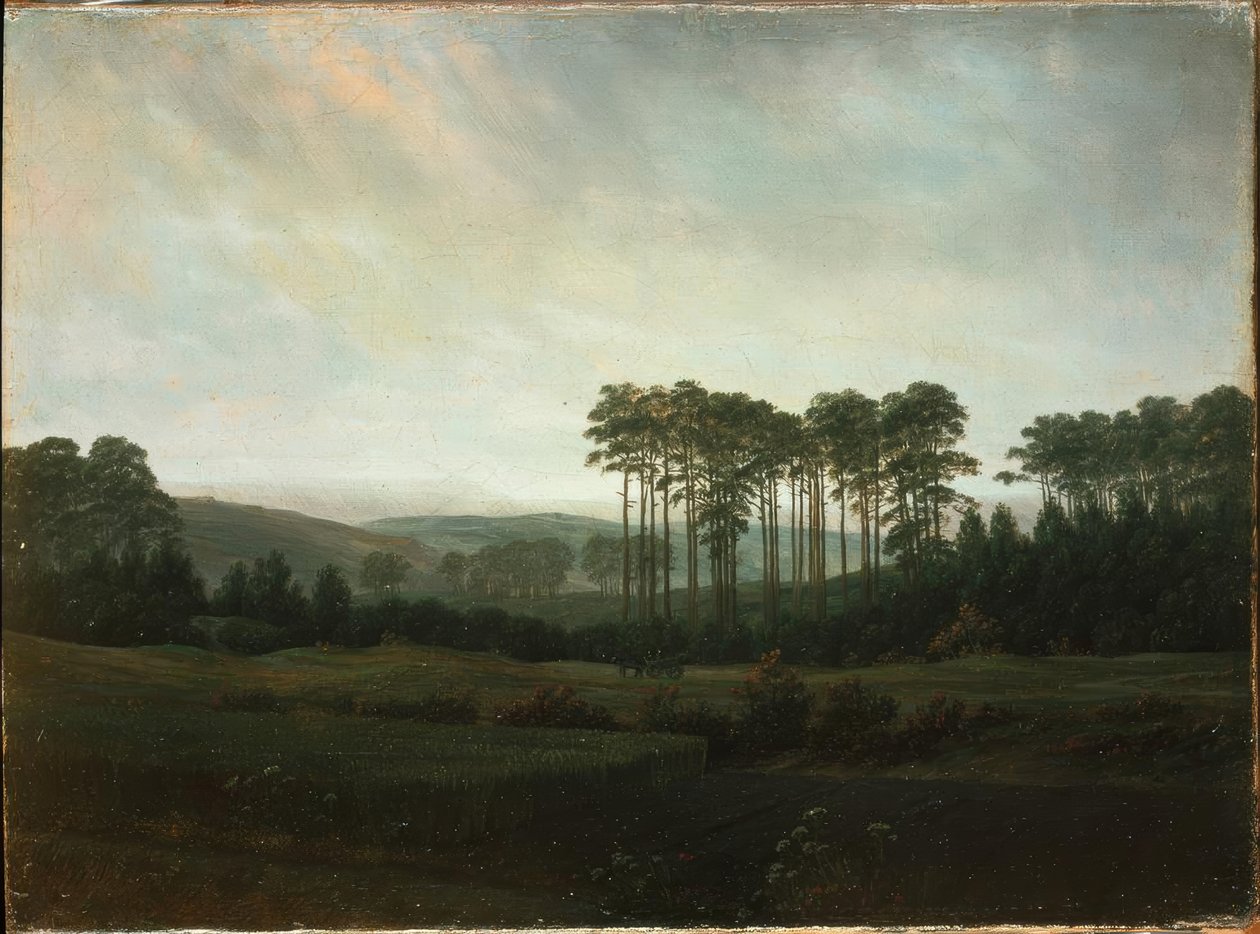 Popołudnie autorstwa Caspar David Friedrich