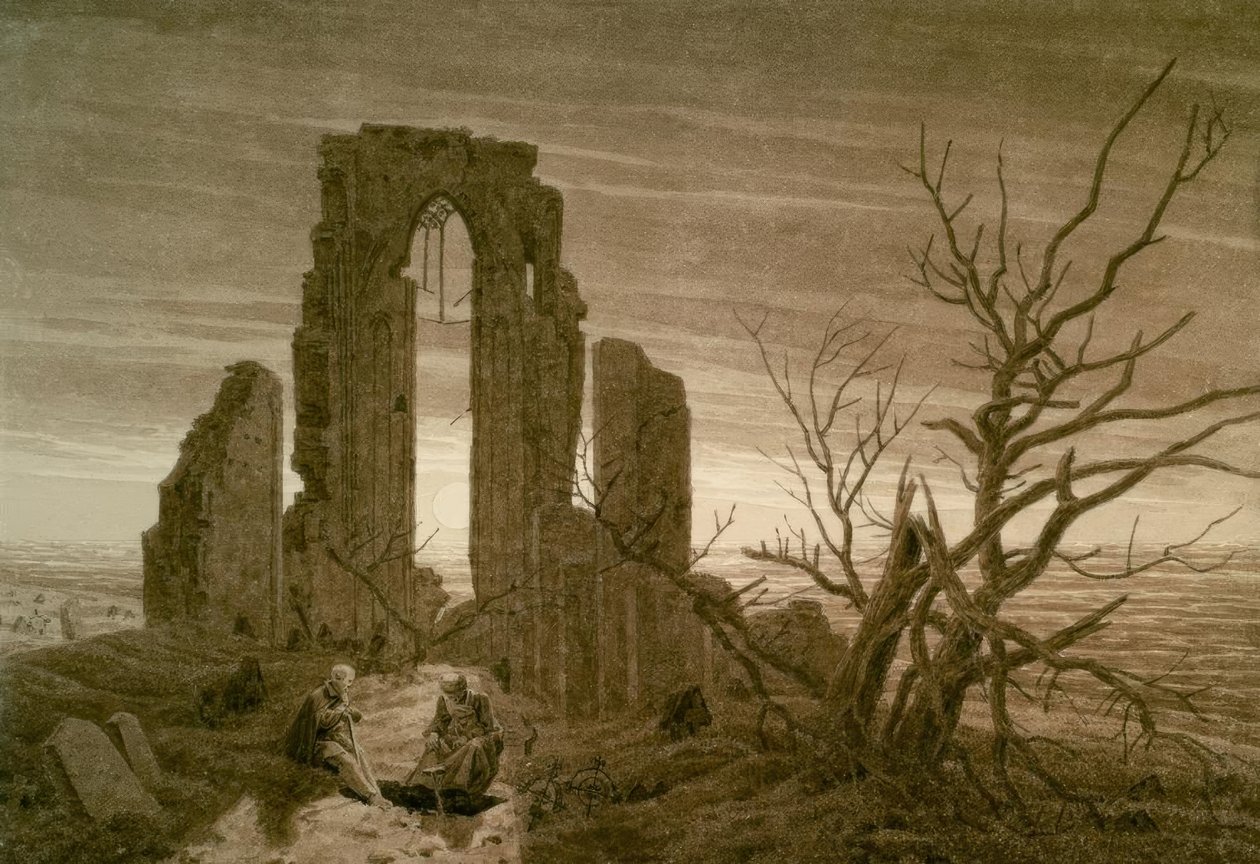 Zima autorstwa Caspar David Friedrich