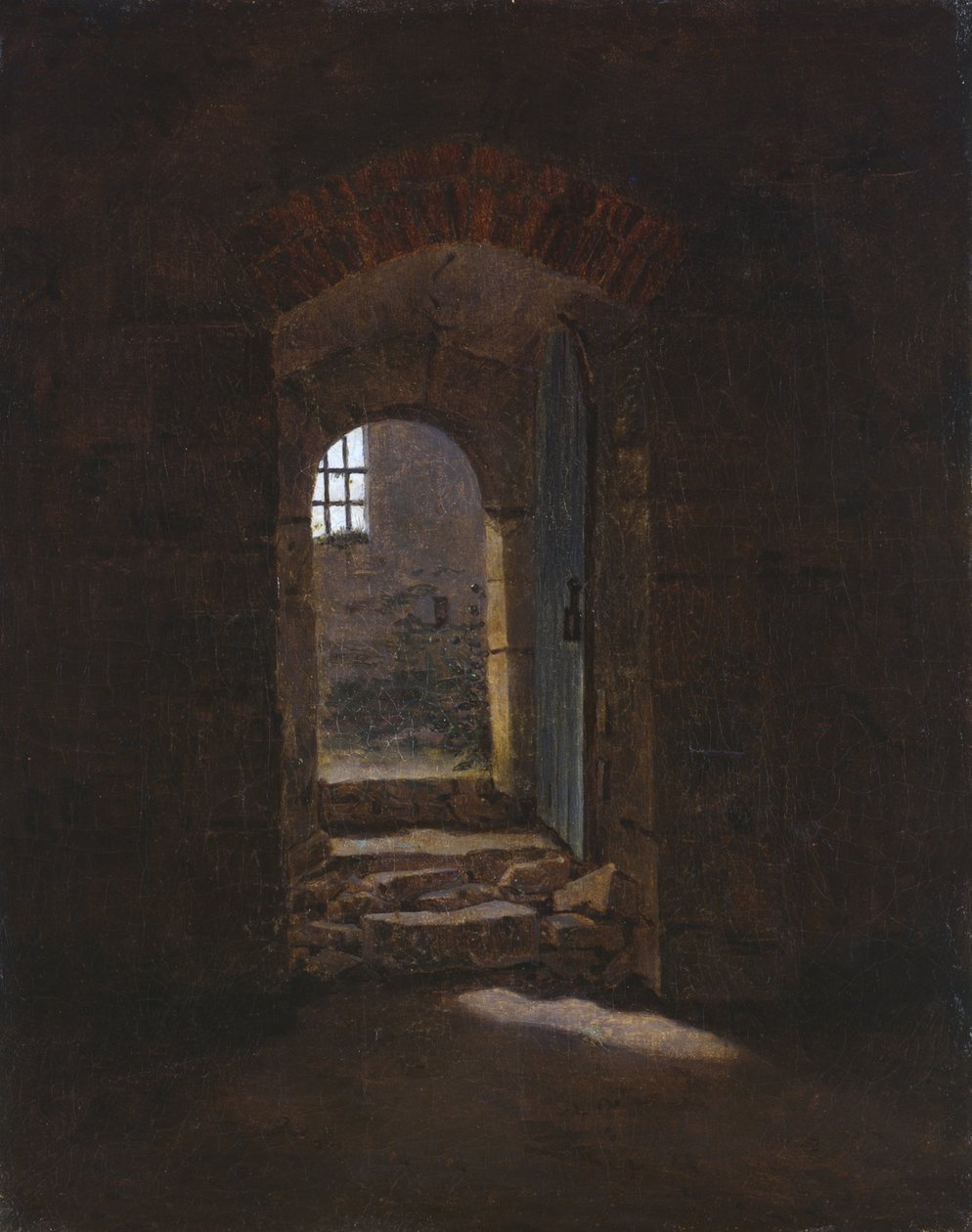 Wejście w Miśni, 1827 r. autorstwa Caspar David Friedrich