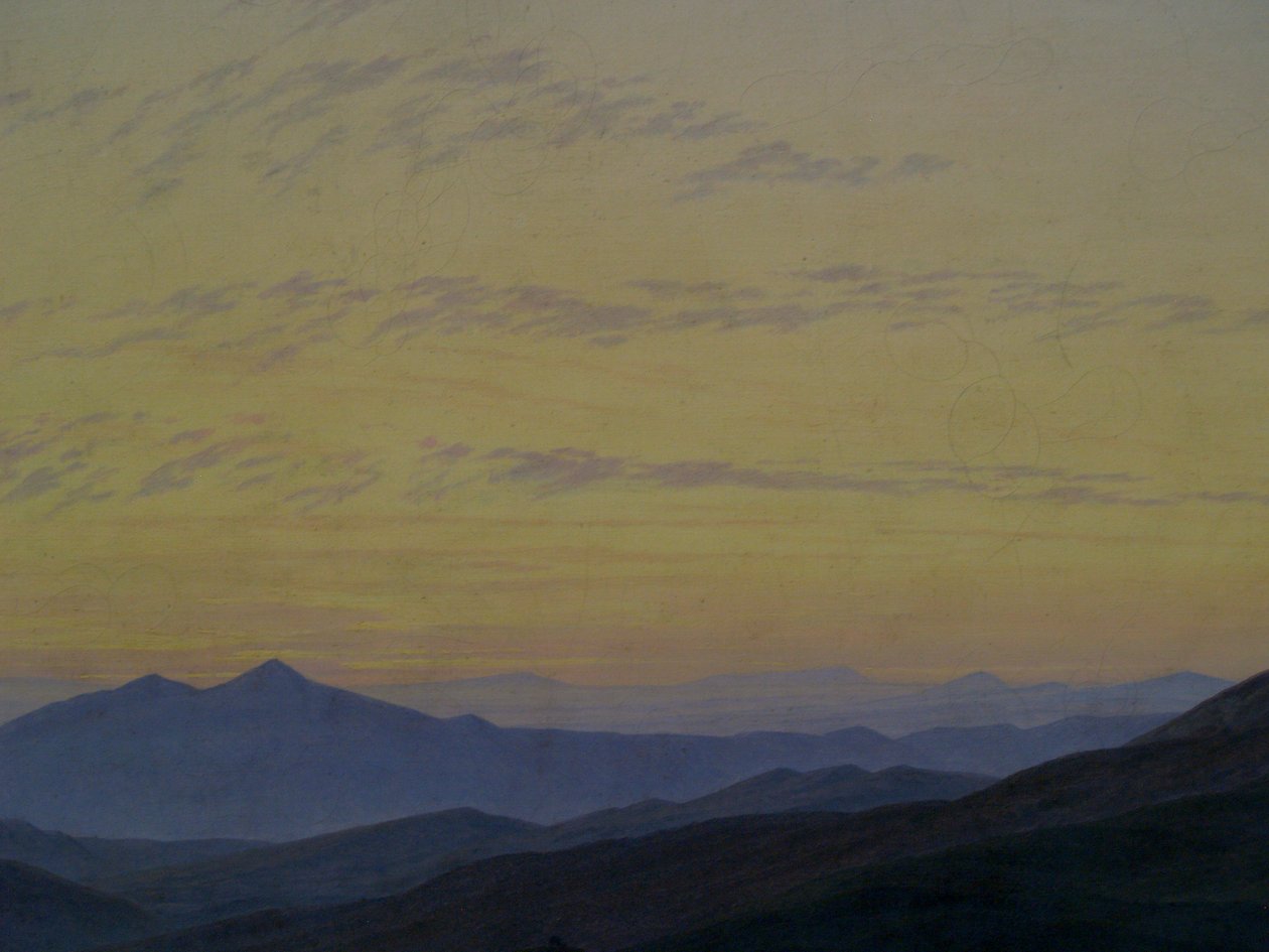 Niemiecki: Karkonosze Karkonosze Karkonosze autorstwa Caspar David Friedrich