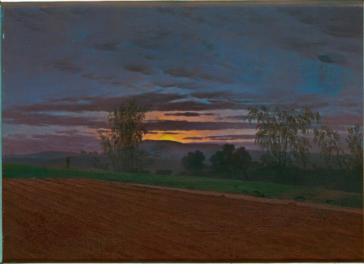 Sturzacker autorstwa Caspar David Friedrich