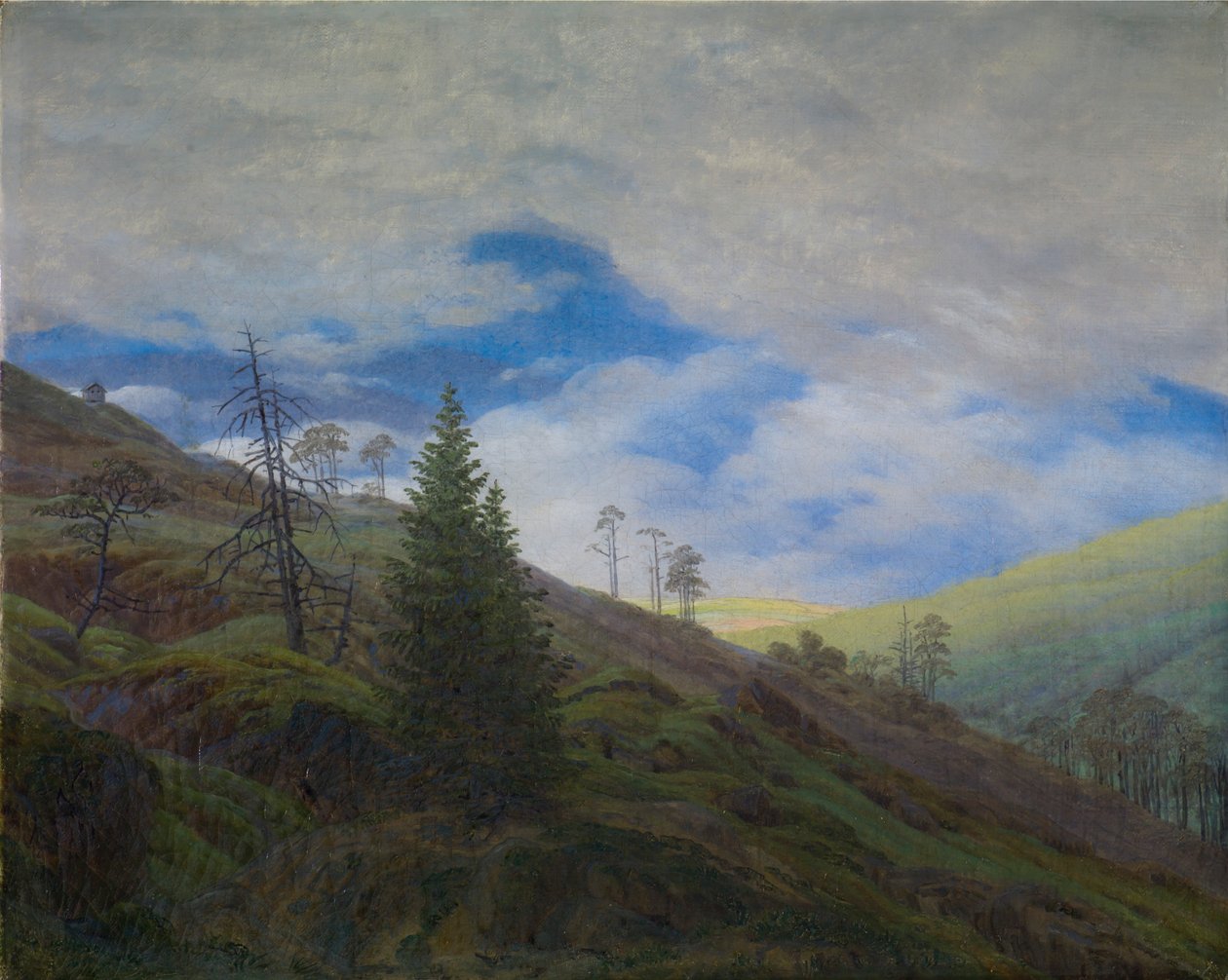 Sunburst w Karkonoszach autorstwa Caspar David Friedrich