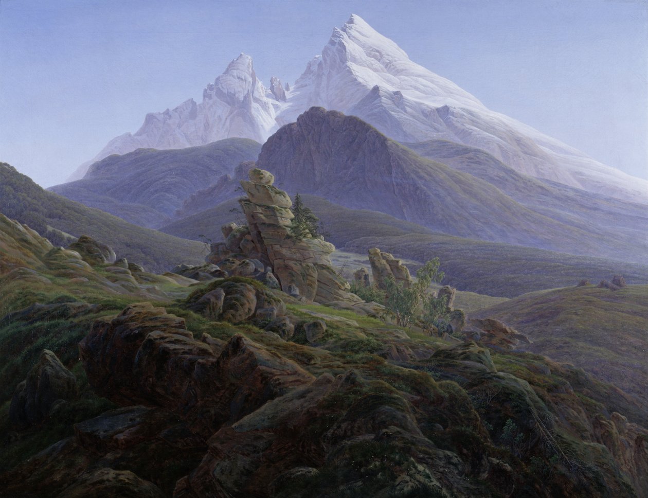 Watzmann autorstwa Caspar David Friedrich