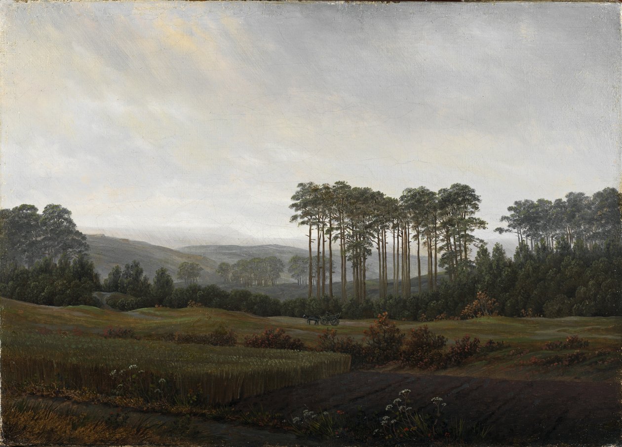 Pory dnia: popołudnie, 1821-1822 autorstwa Caspar David Friedrich