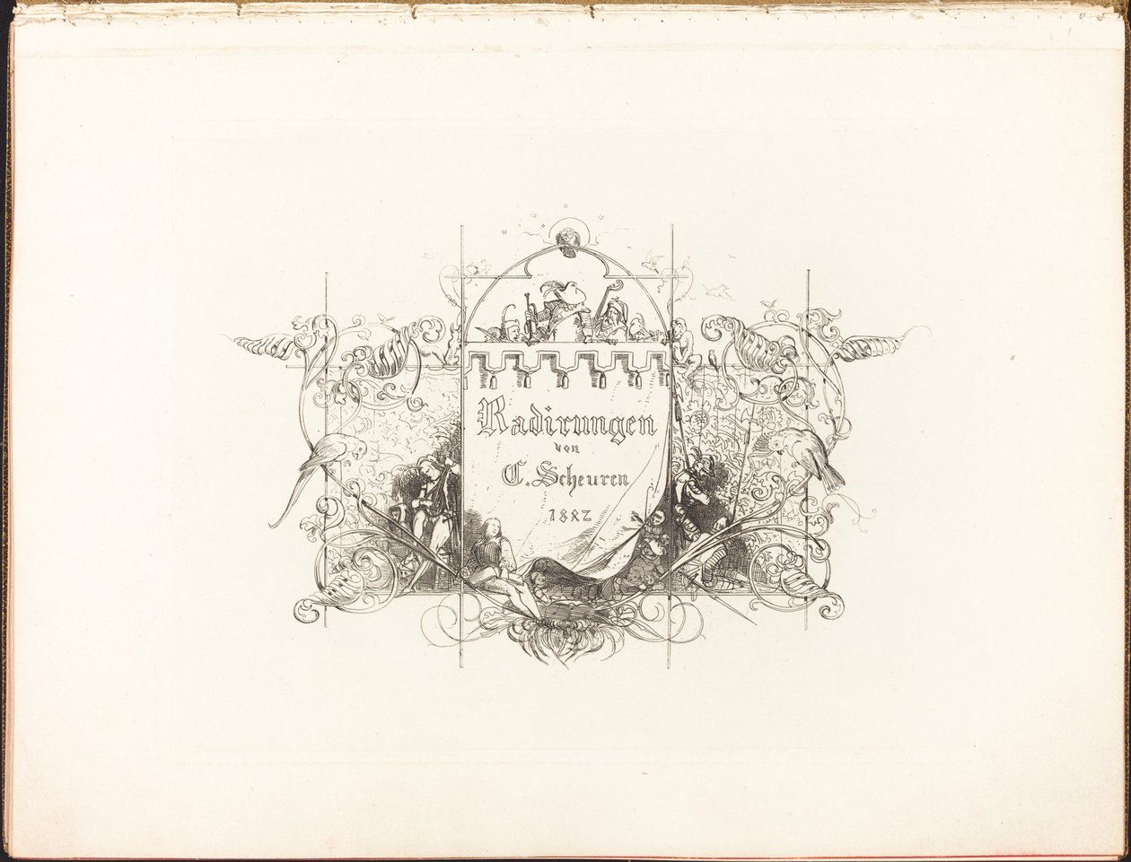 Gumka do mazania autorstwa Caspar Johann Nepomuk Scheuren