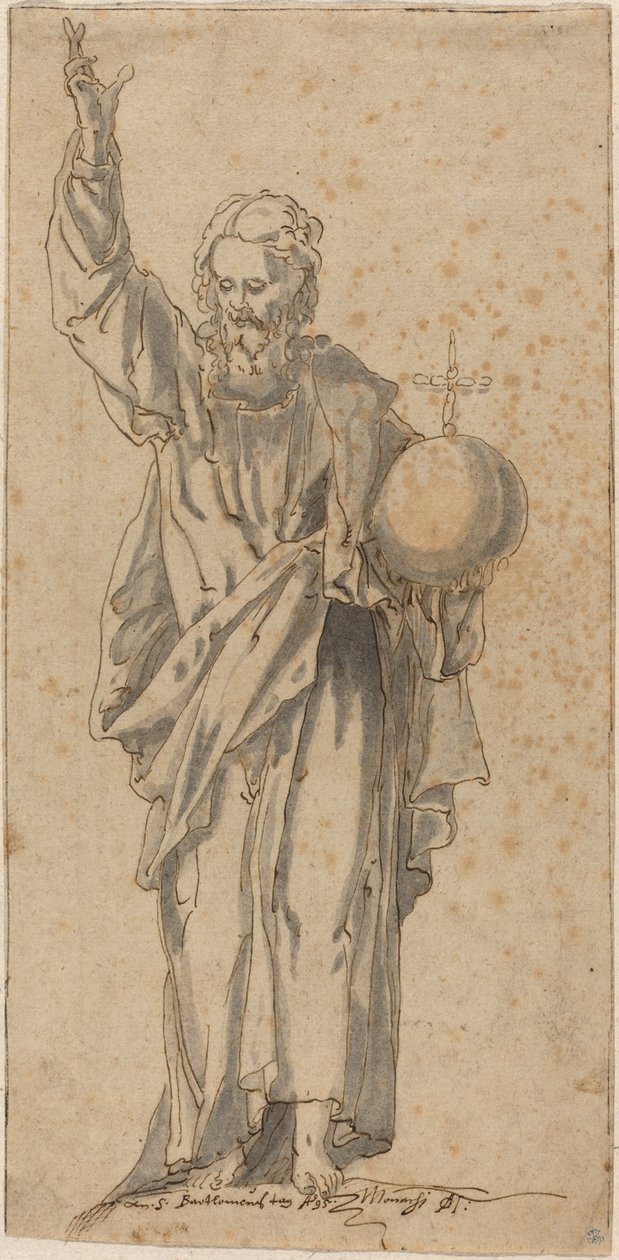 Przed Chrystusem Nas Salvatore autorstwa Caspar Meneller
