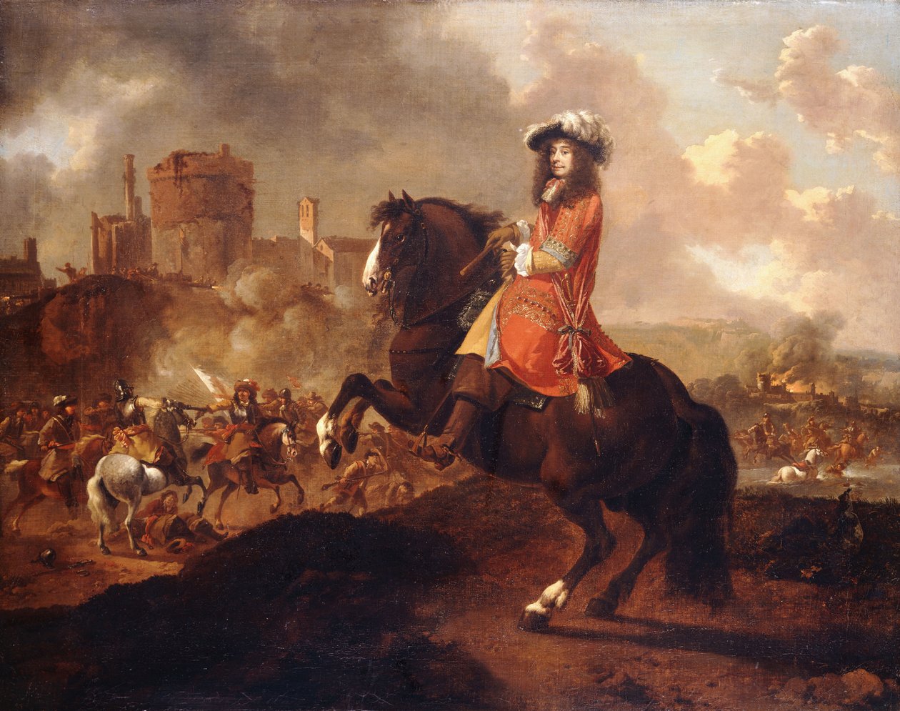 Portret szlachcica, zidentyfikowanego jako James, książę Monmouth autorstwa Caspar Netscher