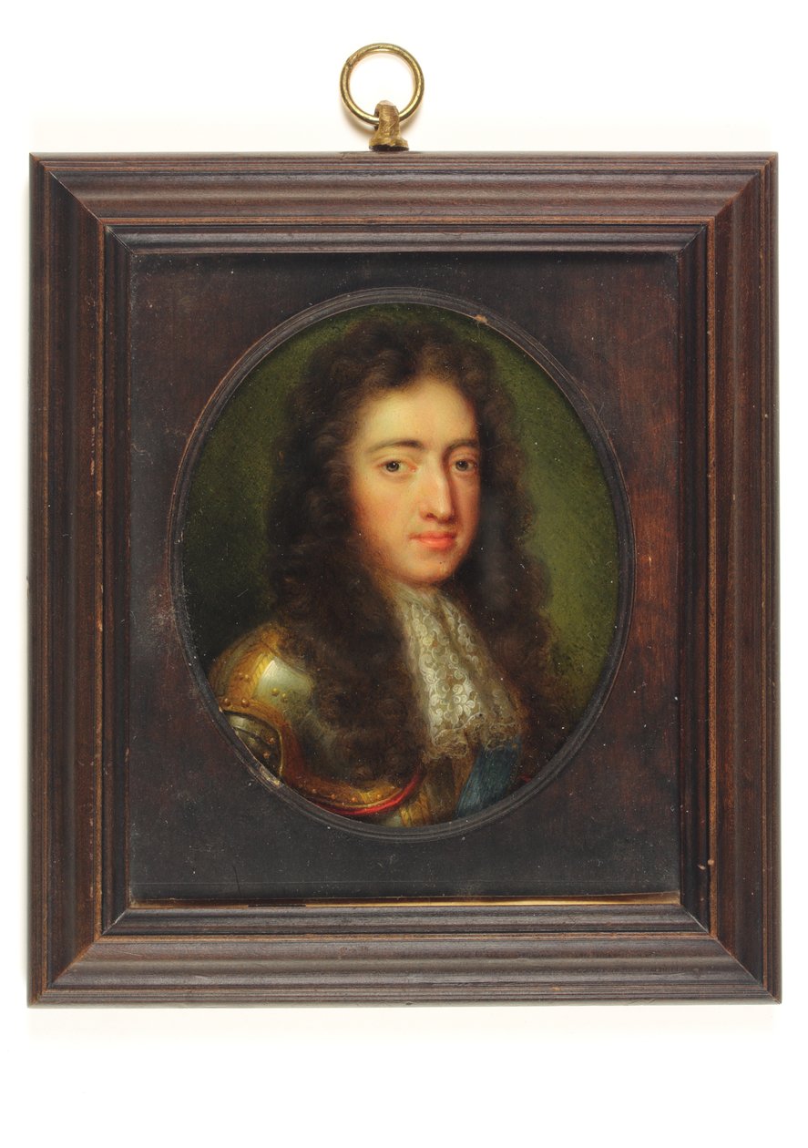 Wilhelm III (akwarela na welinie) autorstwa Caspar Netscher