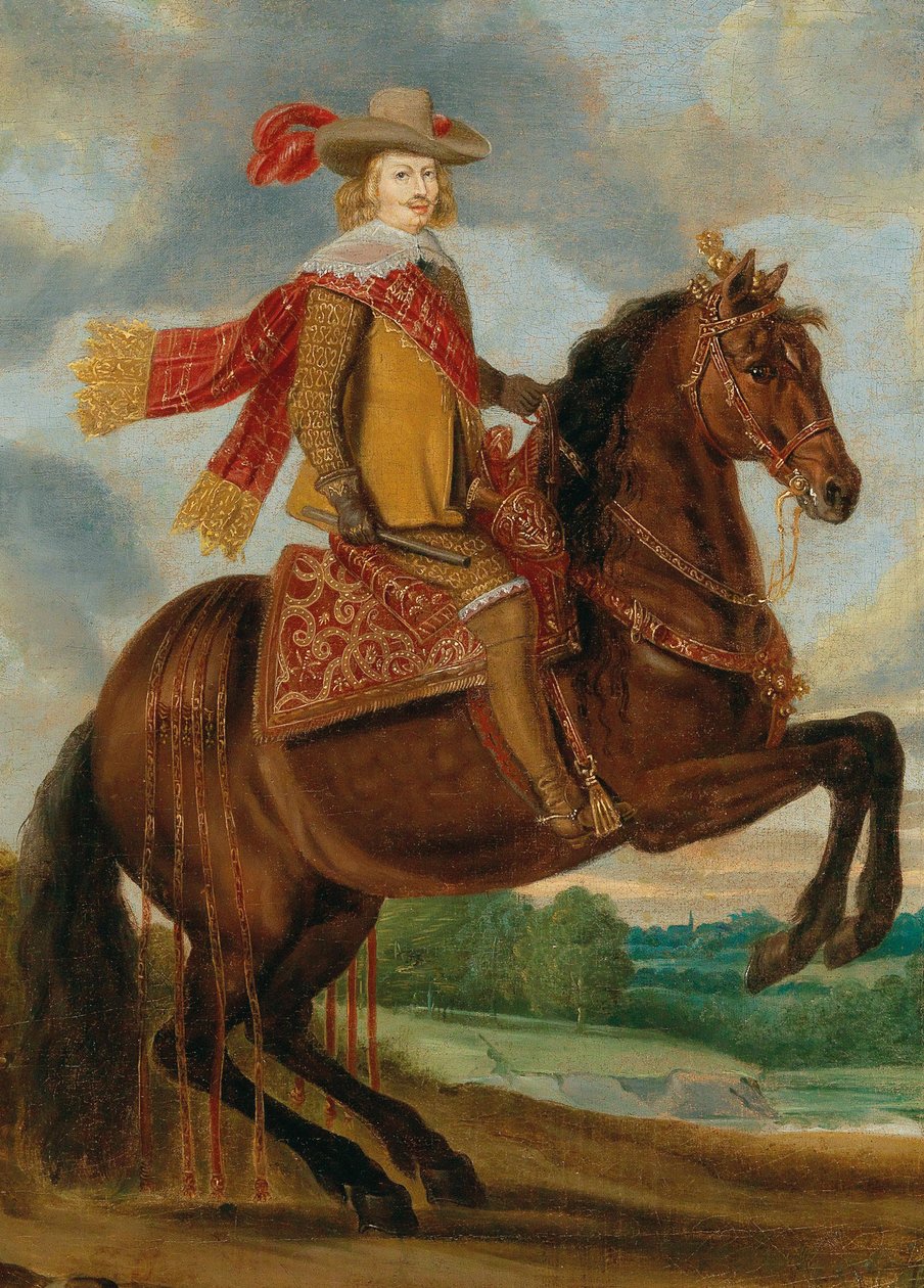 Portret konny kardynała-Infante Ferdynanda Austrii 1609-1641. autorstwa Caspar de Crayer