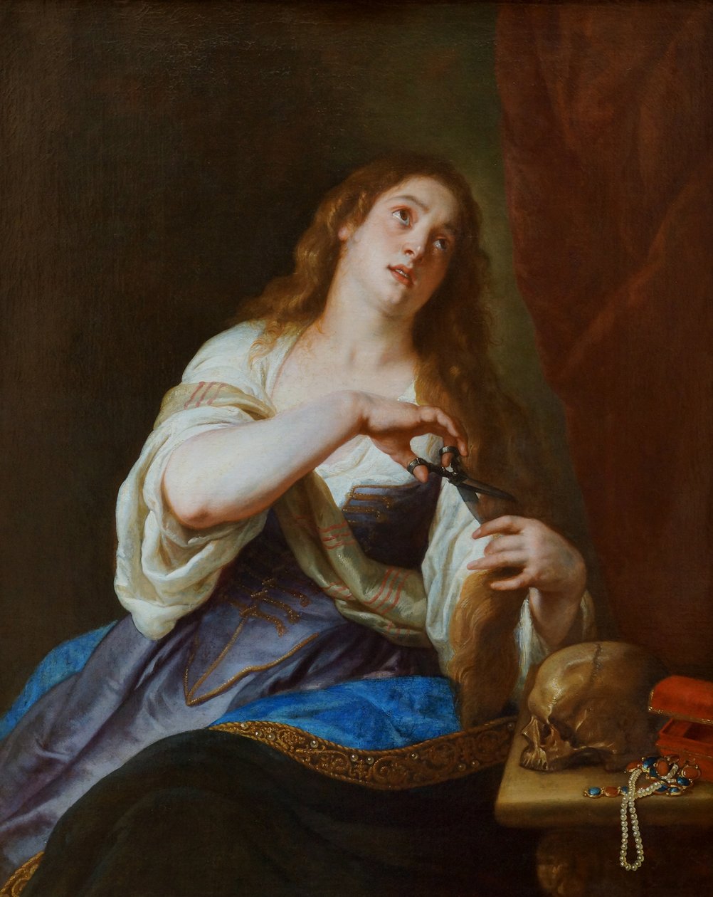 Skruszona Maria Magdalena autorstwa Caspar de Crayer
