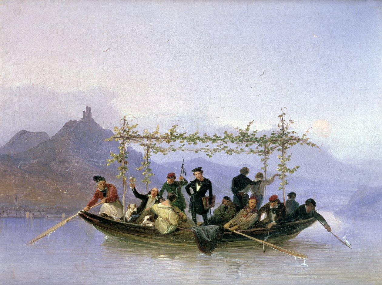Nieznany obraz autorstwa Casper Johann Nepomuk Scheuren