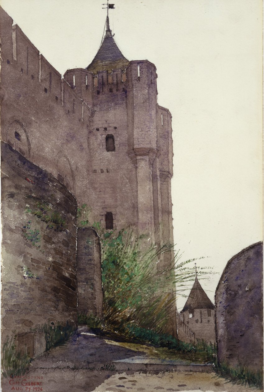 Carcassonne autorstwa Cass Gilbert