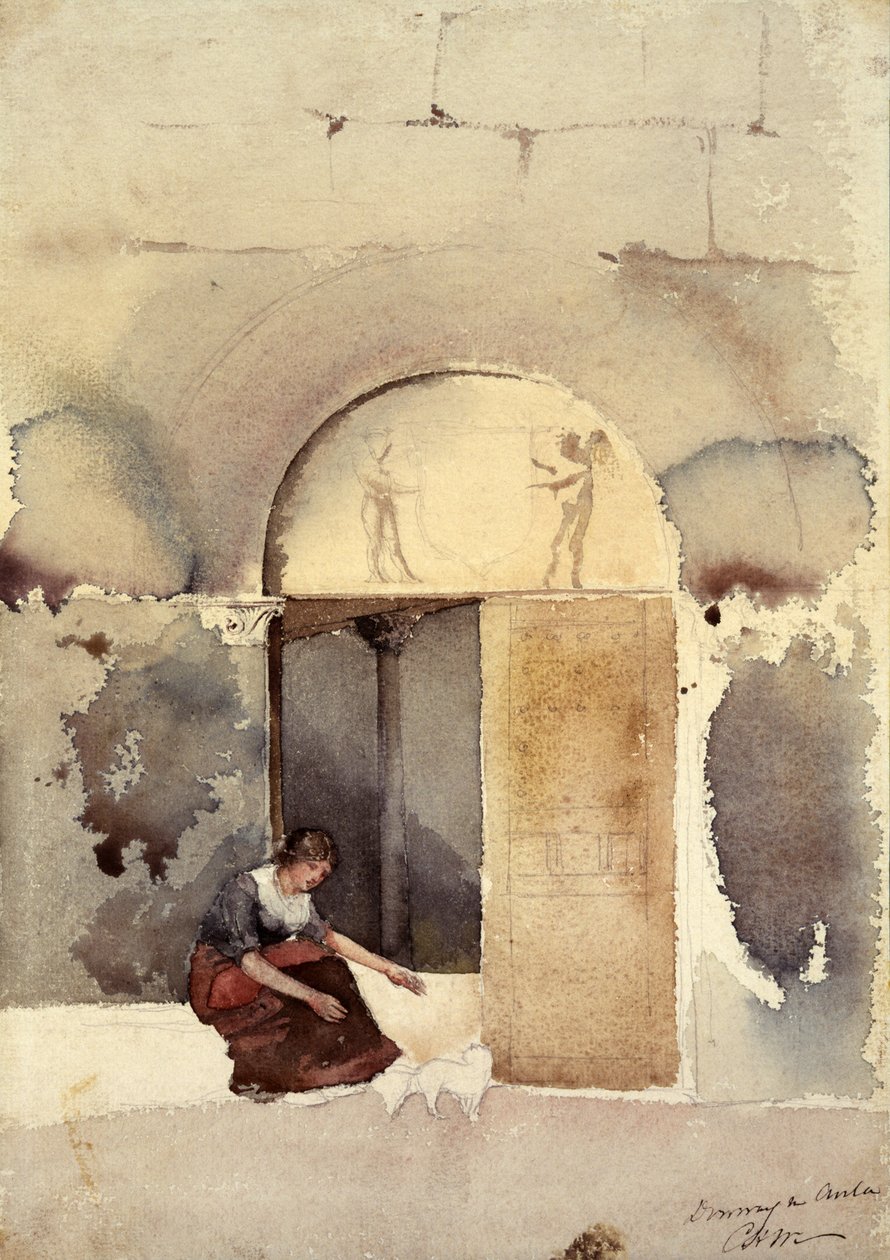 Wejście w Anla, b.d. autorstwa Cass Gilbert