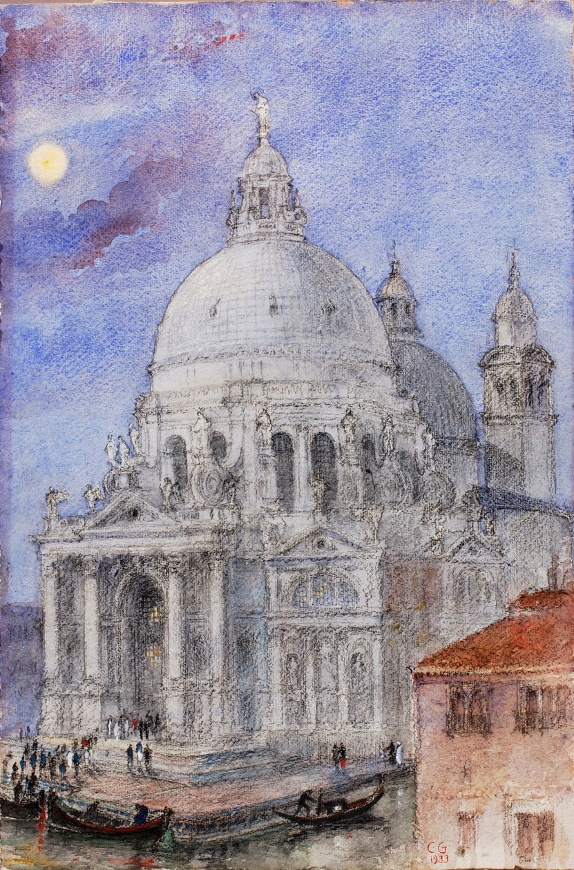 Santa Maria Della Salute, Wenecja autorstwa Cass Gilbert