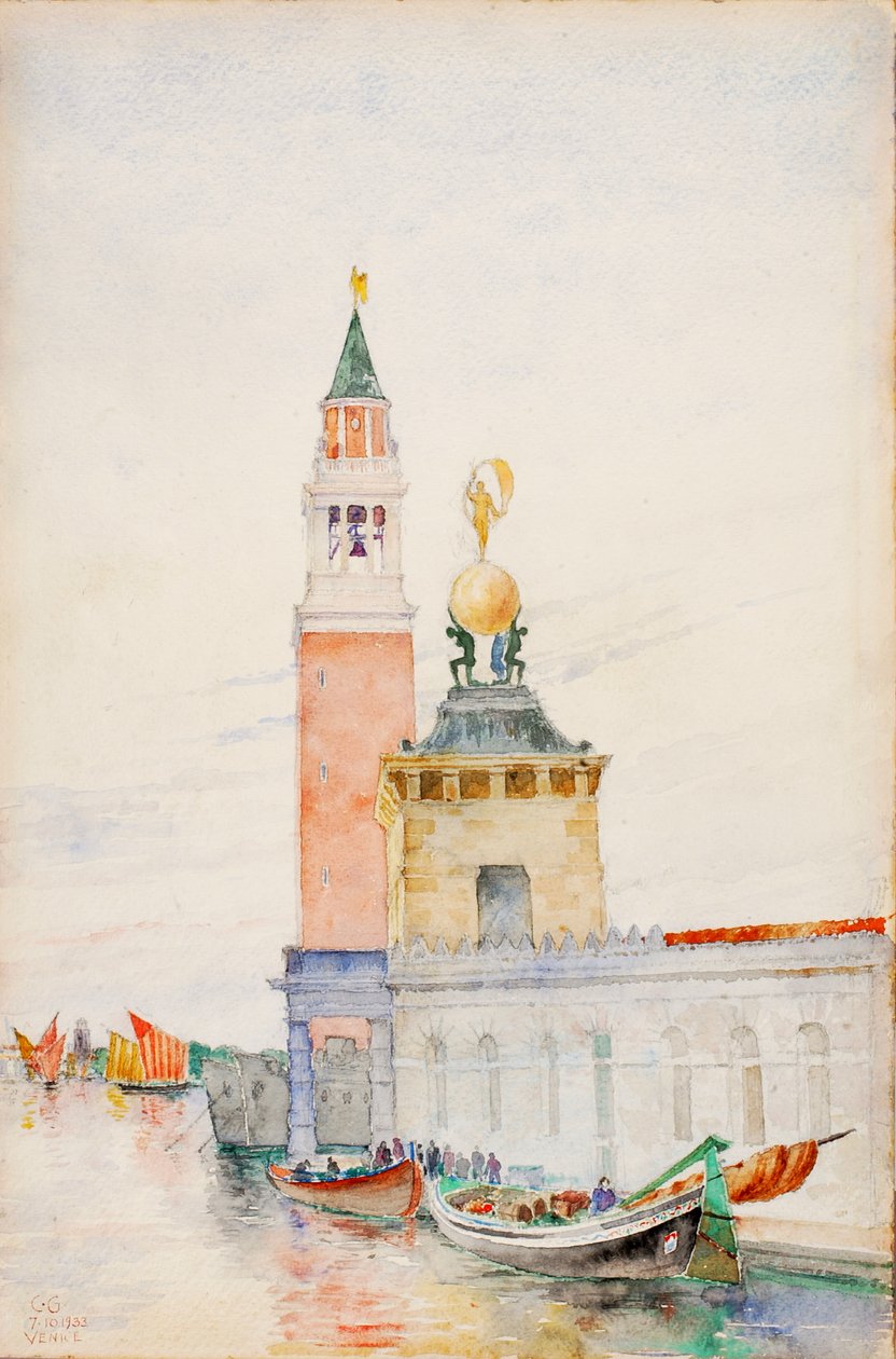 Wenecja, 1933. autorstwa Cass Gilbert