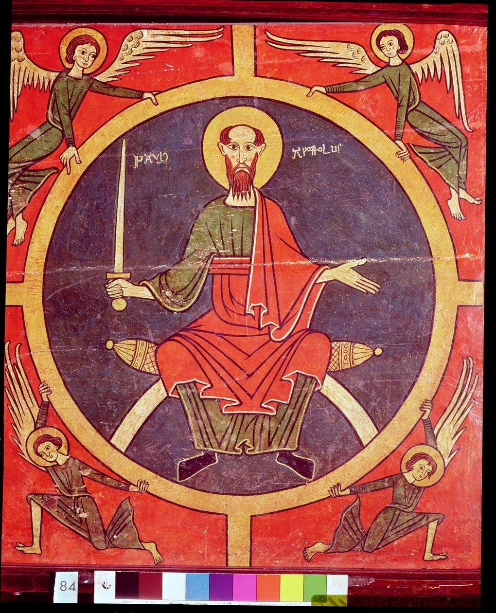 Pawła, ok. 1200 r. (tempera na płycie) autorstwa Catalan School