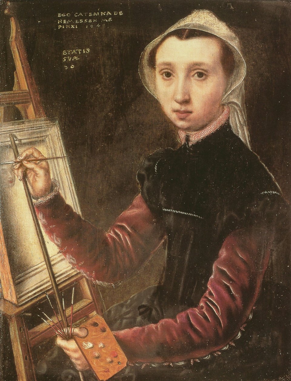 Autoportret autorstwa Catharina van Hemessen