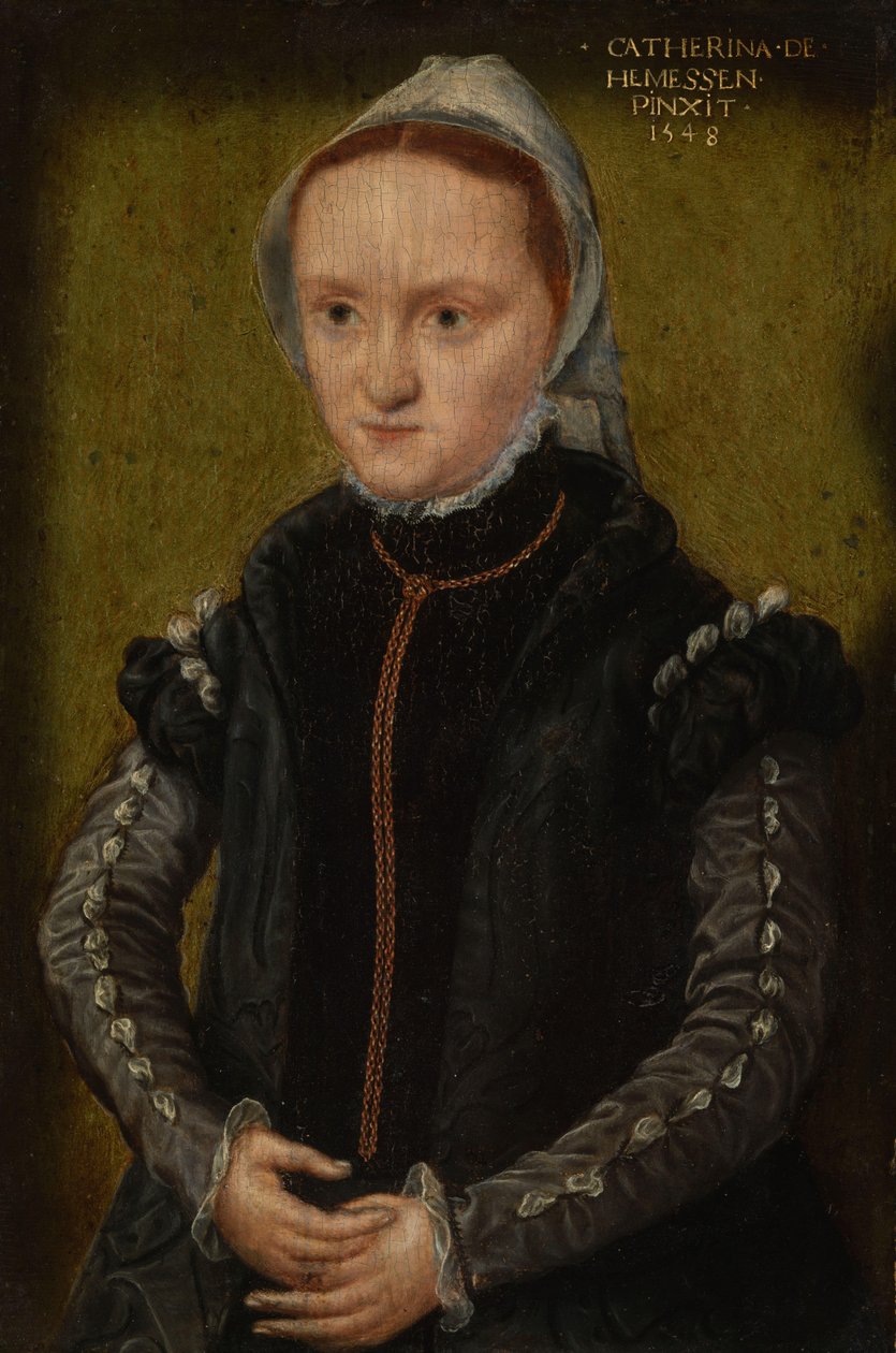 Portret kobiety autorstwa Catharina van Hemessen