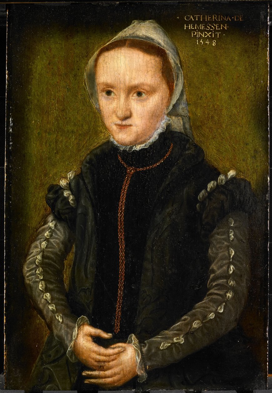 Autoportret, 1548 autorstwa Catharina van Hemessen